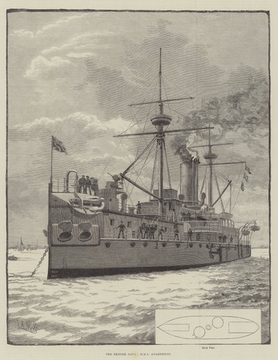 Die britische Marine, HMS Agamemnon von English School