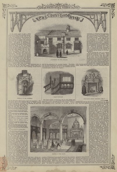 Die Charterhouse, 1843 von English School