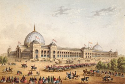 Das Internationale Ausstellungsgebäude von 1862 von English School