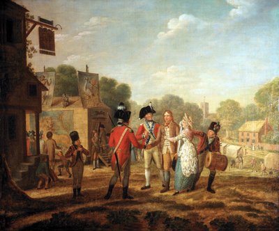 Der Königsschilling, ca. 1770 von English School