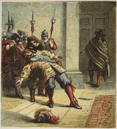 Der Mord an Buckingham, veröffentlicht 1890 von English School