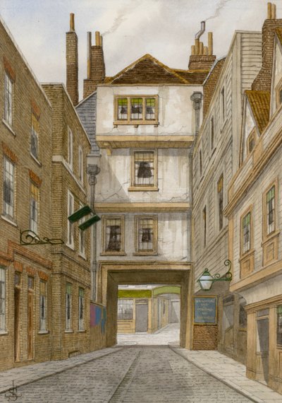 The Old Bull Inn, Aldgate von English School