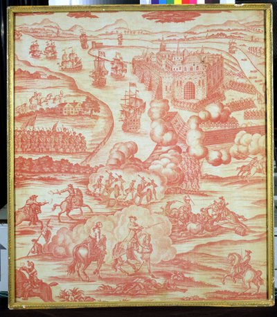Die Erstürmung von Quebec, ca. 1775 von English School
