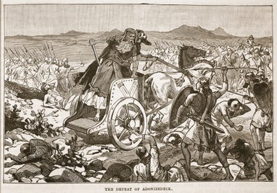 Die Niederlage von Adonizedek von English School