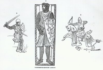Rüstung aus dem 13. Jahrhundert von English School