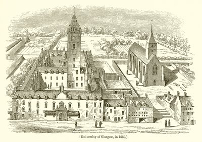 Universität von Glasgow, 1650 von English School