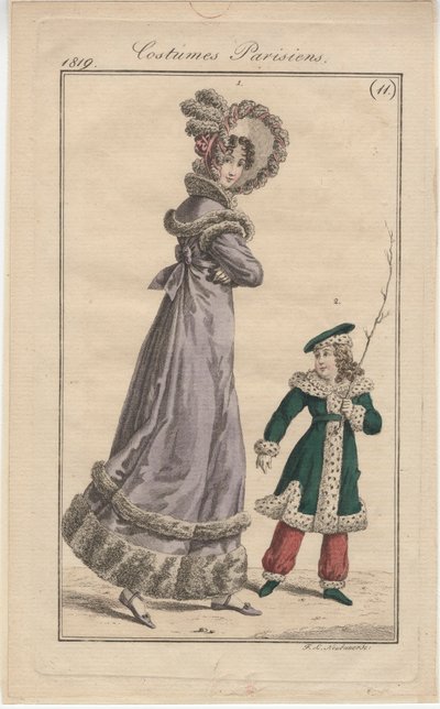 Spazierkleid von English School