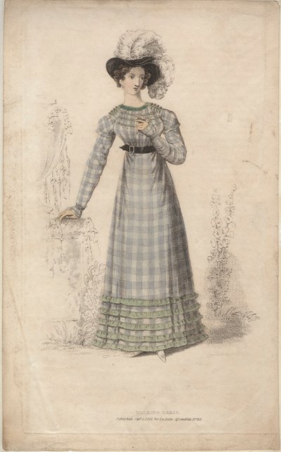 Spazierkleid von English School