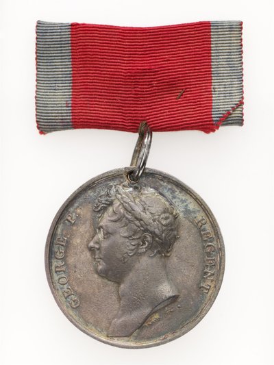 Waterloo-Medaille von English School