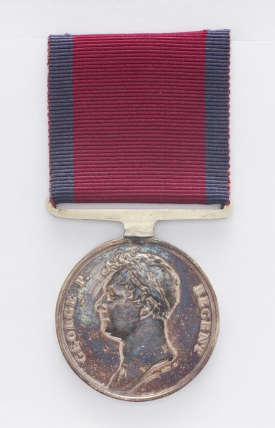 Waterloo-Medaille von English School