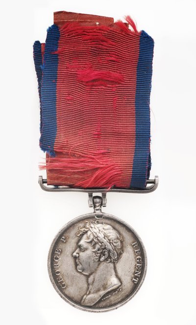 Waterloo-Medaille von English School