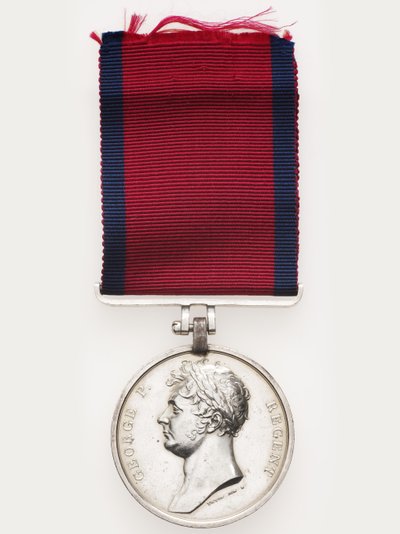 Waterloo-Medaille von English School