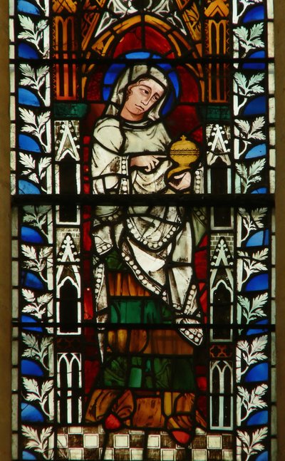 Fenster mit Darstellung von Maria Magdalena von English School