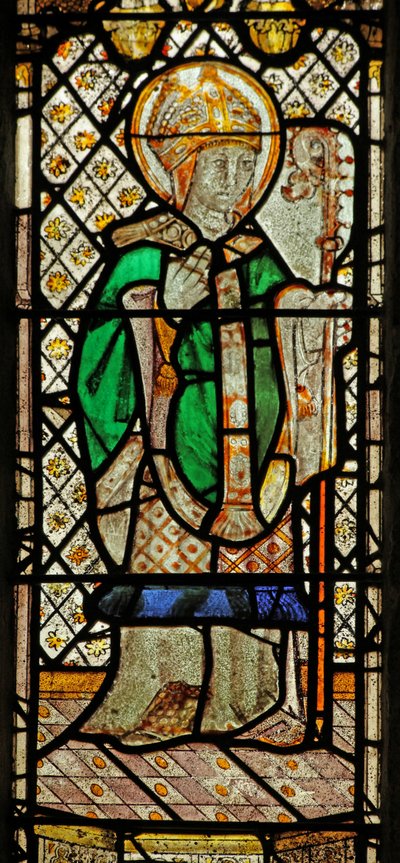 Fenster n4 mit St. Patrick von English School