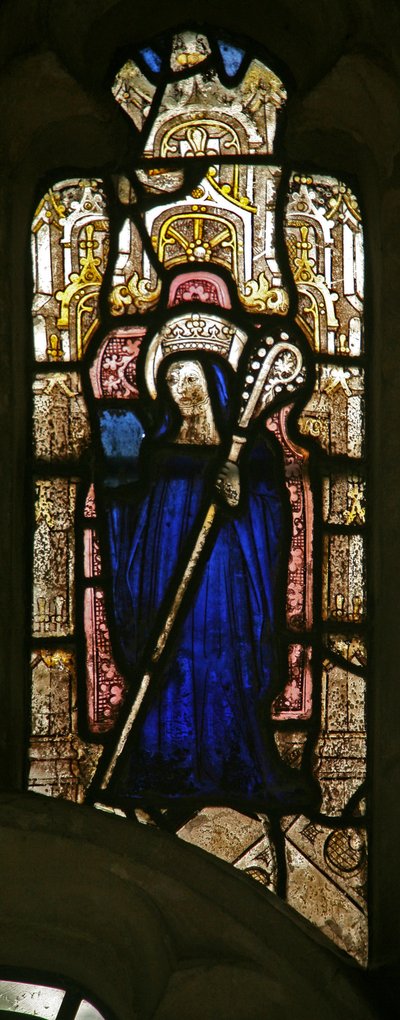 Fenster s7, das St. Etheldreda darstellt? von English School