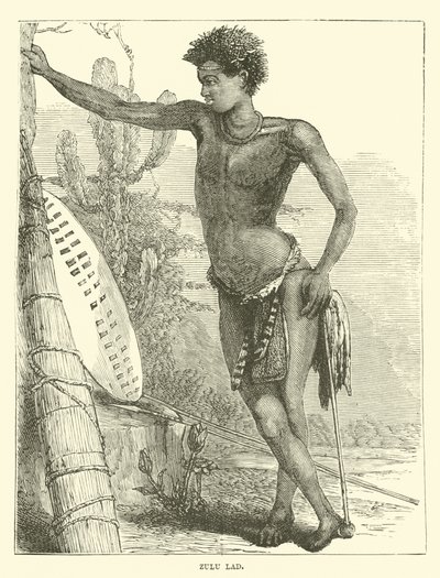 Zulu-Junge von English School