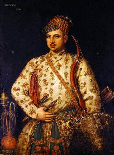 Porträt eines Moghul-Prinzen von Enoch Seeman