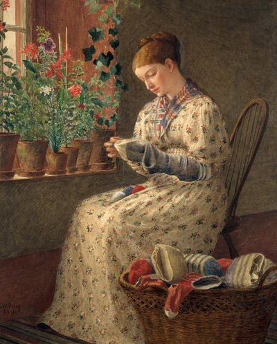 Ein Monat Stopfen, 1876 von Enoch Wood Perry