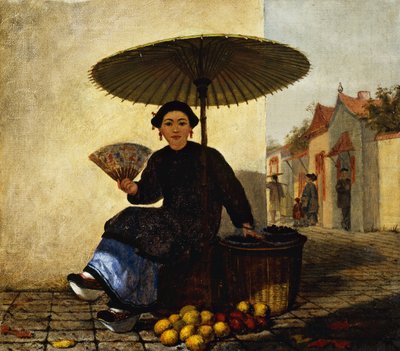 Obsthändler von Enoch Wood Perry