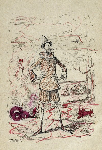 Pinocchio, 1883 von Enrico Mazzanti
