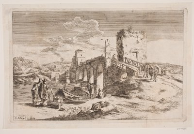 Ponte Milvio von Erasmus Sigismund Resch