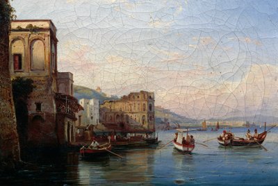 Posillipo, um 1850 von Ercole Gigante