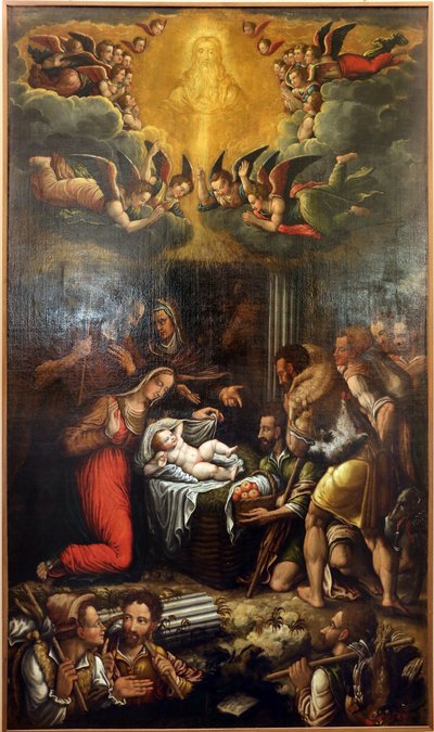 Anbetung der Hirten von Ercole Ramazzani