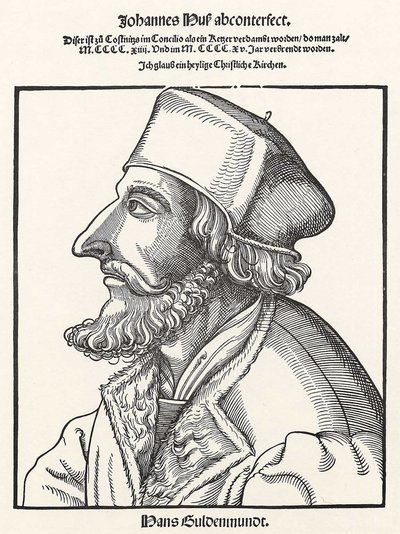 Jan Hus von Erhard Schon