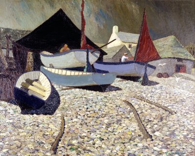 Cadgwith, die Eidechse von Eric Contemporary Artist Hains