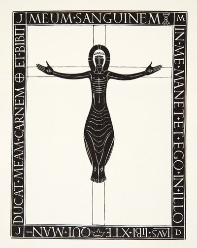 Kruzifix von Eric Gill