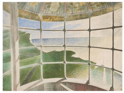 Leuchtturm von Beachy Head von Eric Ravilious