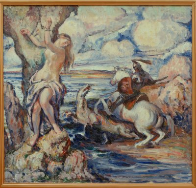 Heiliger Georg und der Drache von Erich Klossowski