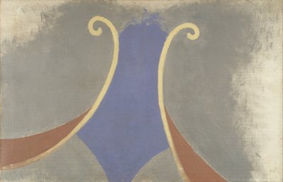 Die Flamme I, 1914 von Erich Wichman
