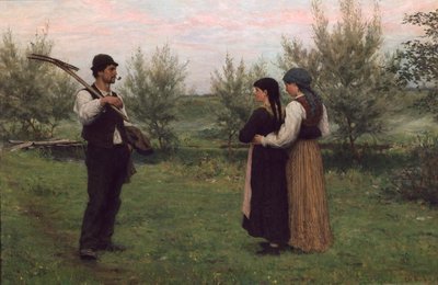 Ein Treffen von Erik Theodor Werenskiold