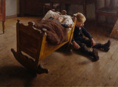 Zwei Brüder von Erik Theodor Werenskiold