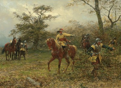 Die Boscobel-Eiche von Ernest Crofts