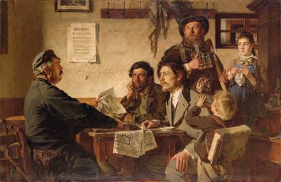 Tavernenszene, 1877 von Ernest Henseler