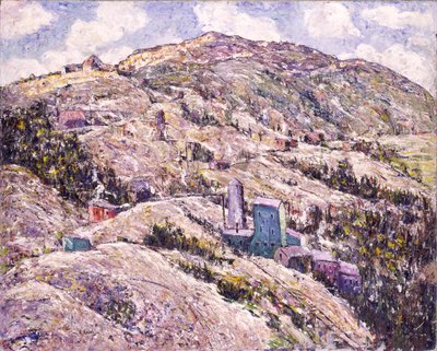 Goldabbau, Cripple Creek, 1929 von Ernest Lawson