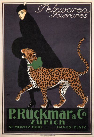 Pelzwaren P. Rückmar & Co, um 1910 von Ernest Montaut