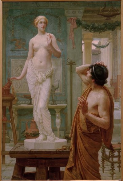 Pygmalion und Galatea von Ernest Normand