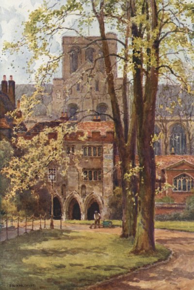 Eingang zum Deanery von Ernest William Haslehust