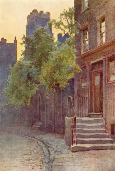 Old Barrack Yard, Belgravia von Ernest William Haslehust