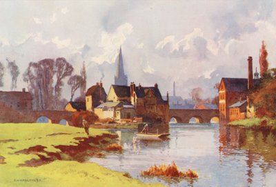 Themse: Abingdon von Ernest William Haslehust