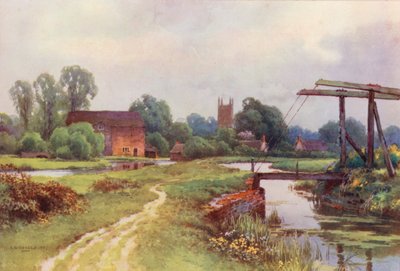 Fluss Themse: Cricklade von Ernest William Haslehust