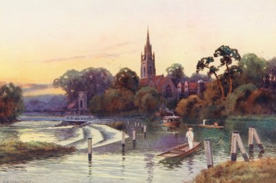 Themse: Marlow von Ernest William Haslehust