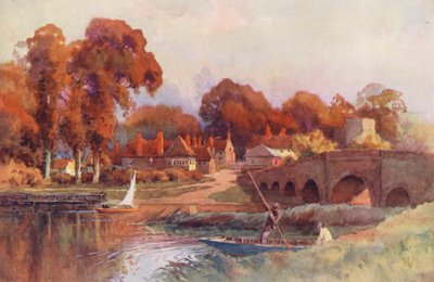 Themse: Sonning Bridge von Ernest William Haslehust