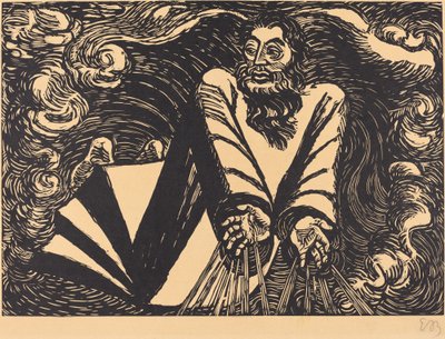 Der erste Tag, 1920 von Ernst Barlach