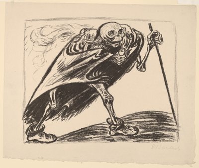 Wandernder Tod von Ernst Barlach