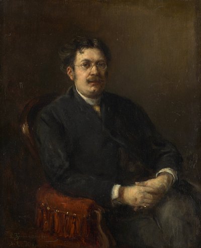 Der Maler Karl Heffner von Ernst Karl Georg Zimmermann