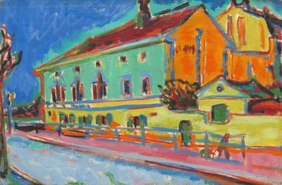 Tanzsaal Bellevue [Vorderseite], 1909-1910 von Ernst Ludwig Kirchner